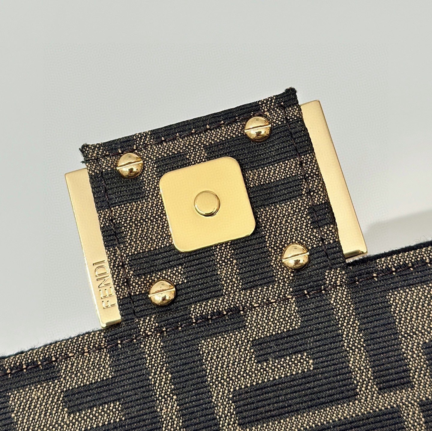 Fendi Baguette Mini Brown Bag
