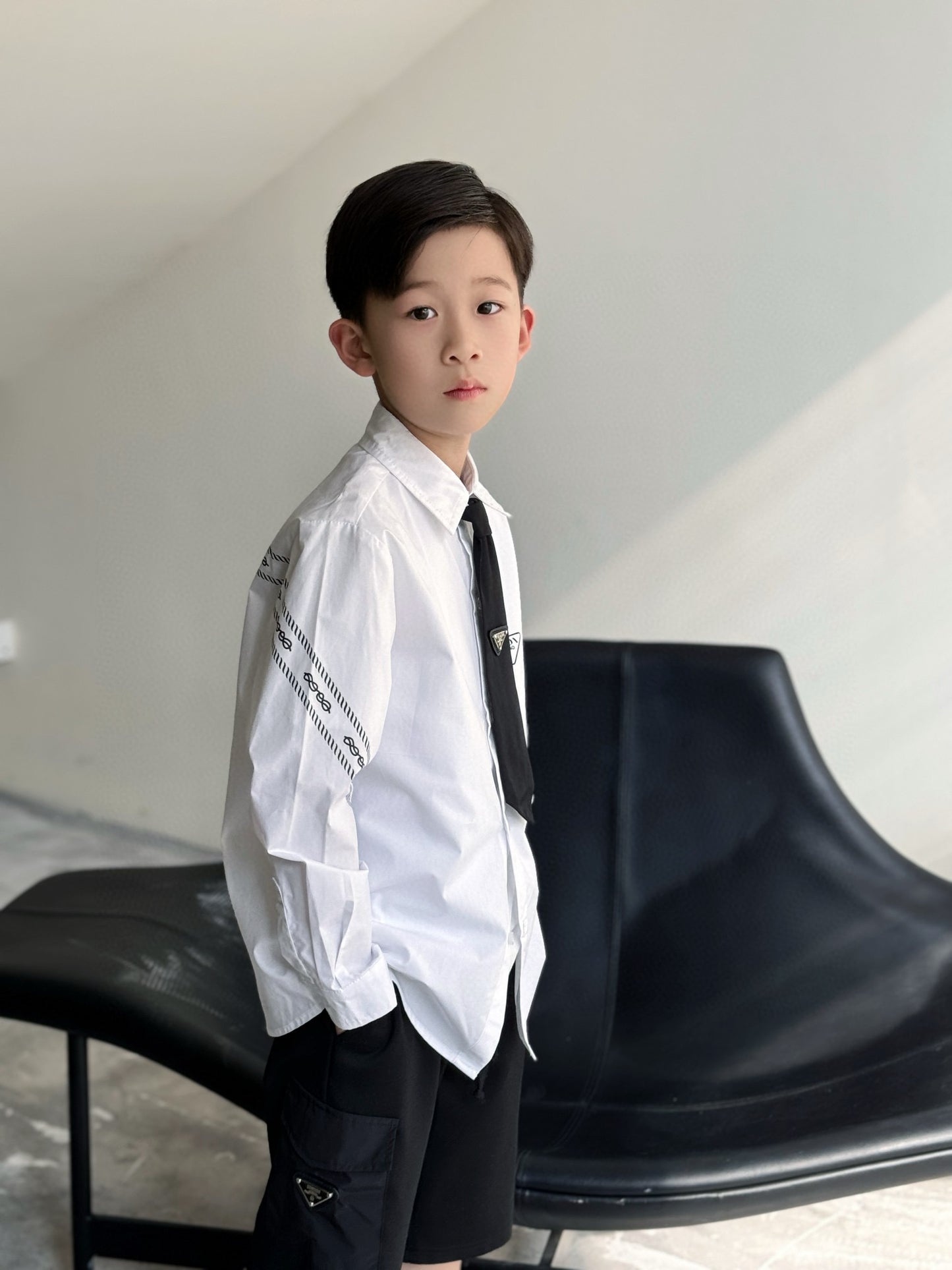 Prada Long Sleeve Polo