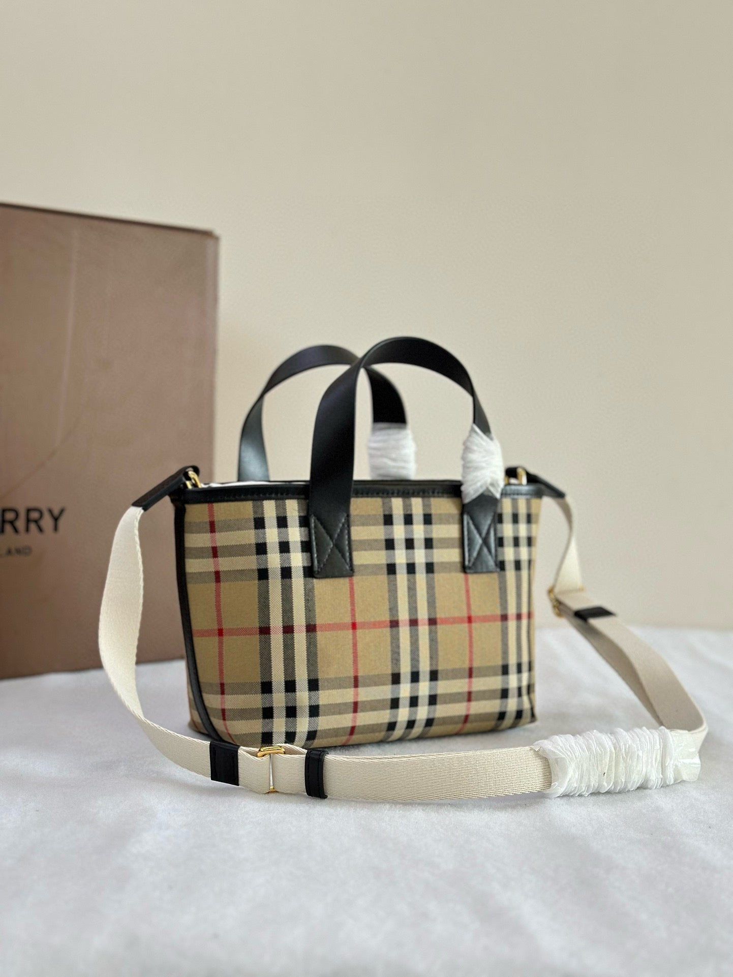 BB Kids Check Tote Bag