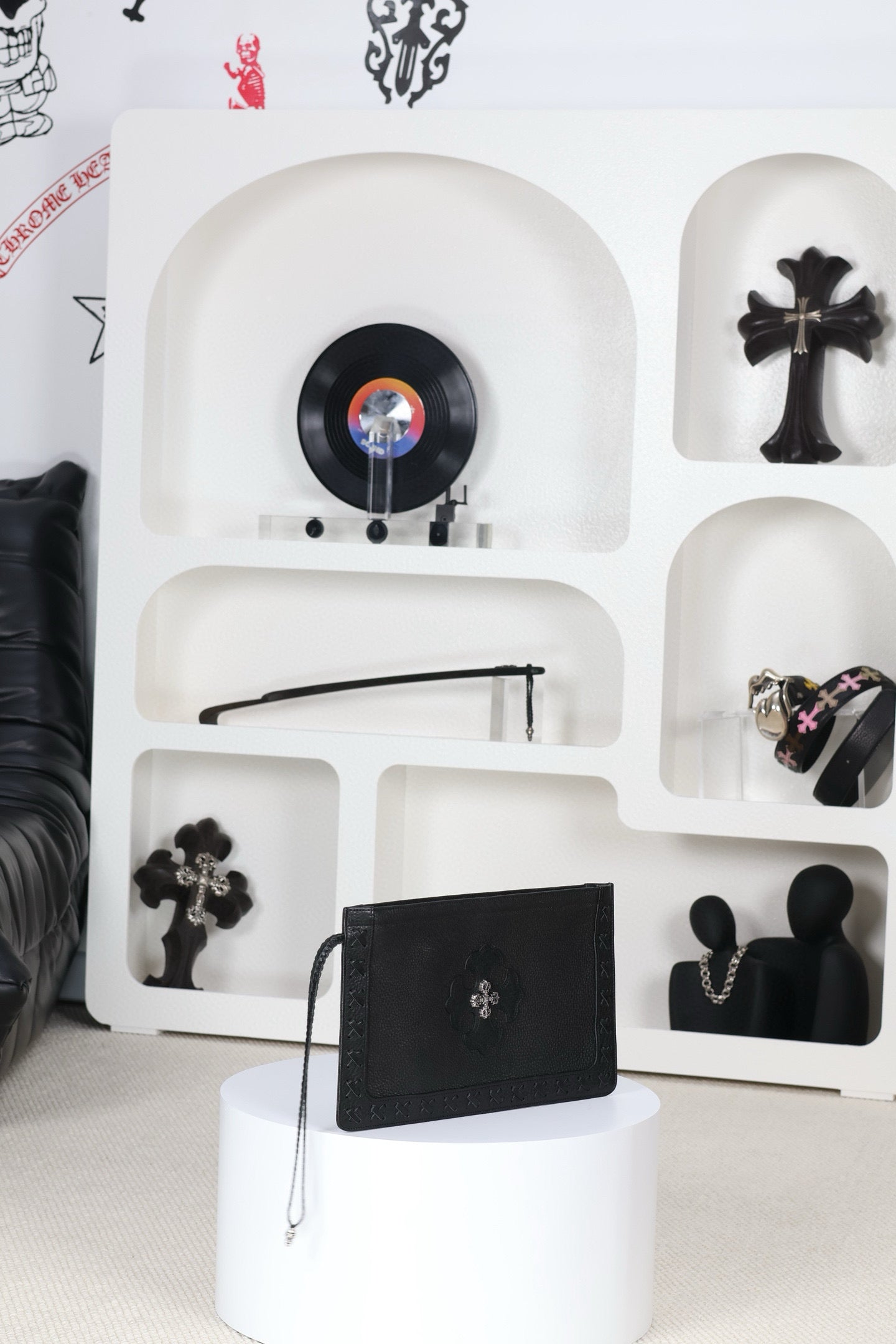 Chrome Hearts Clutch Bag