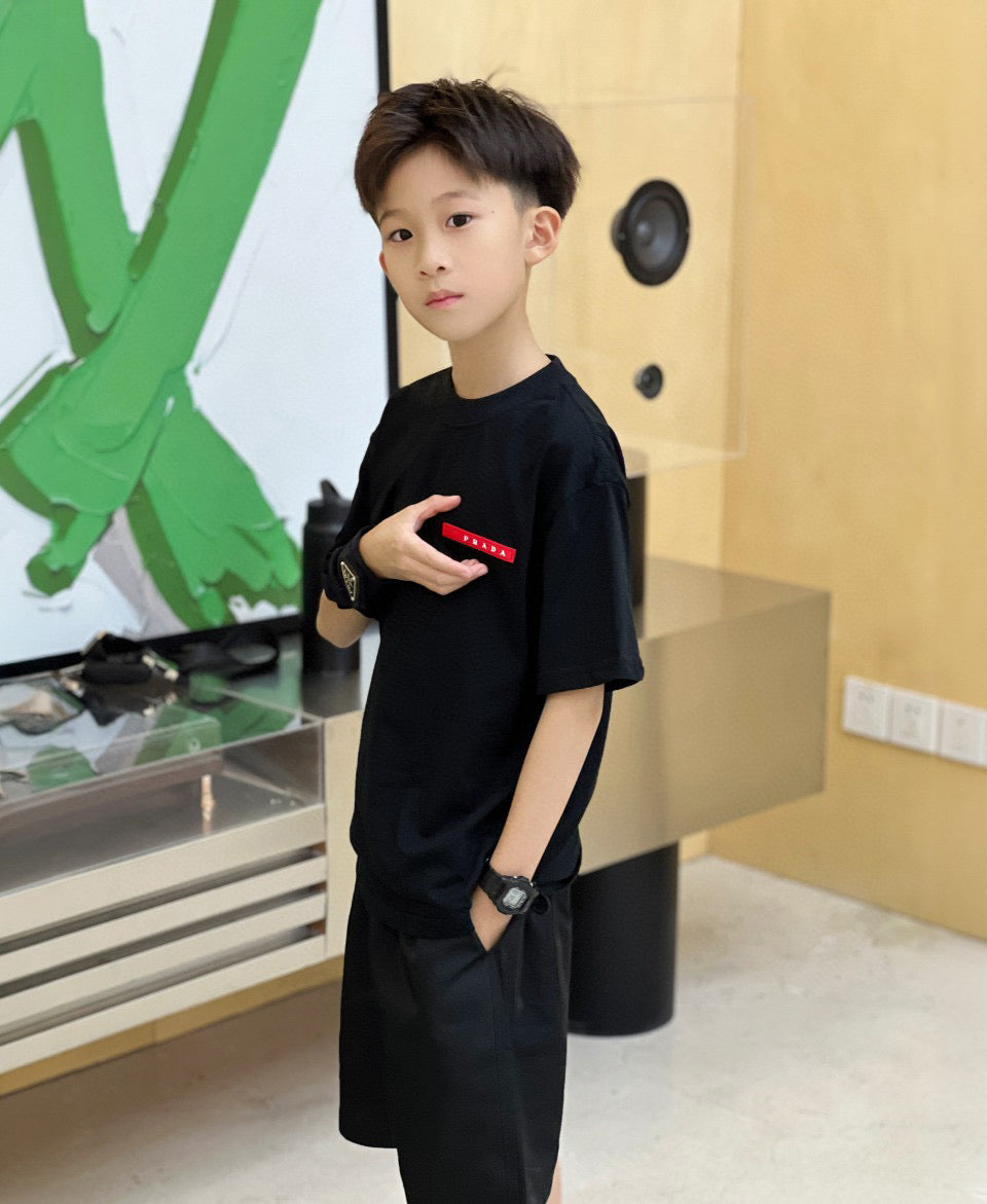 Prada T-Shirt/Short Pant Set