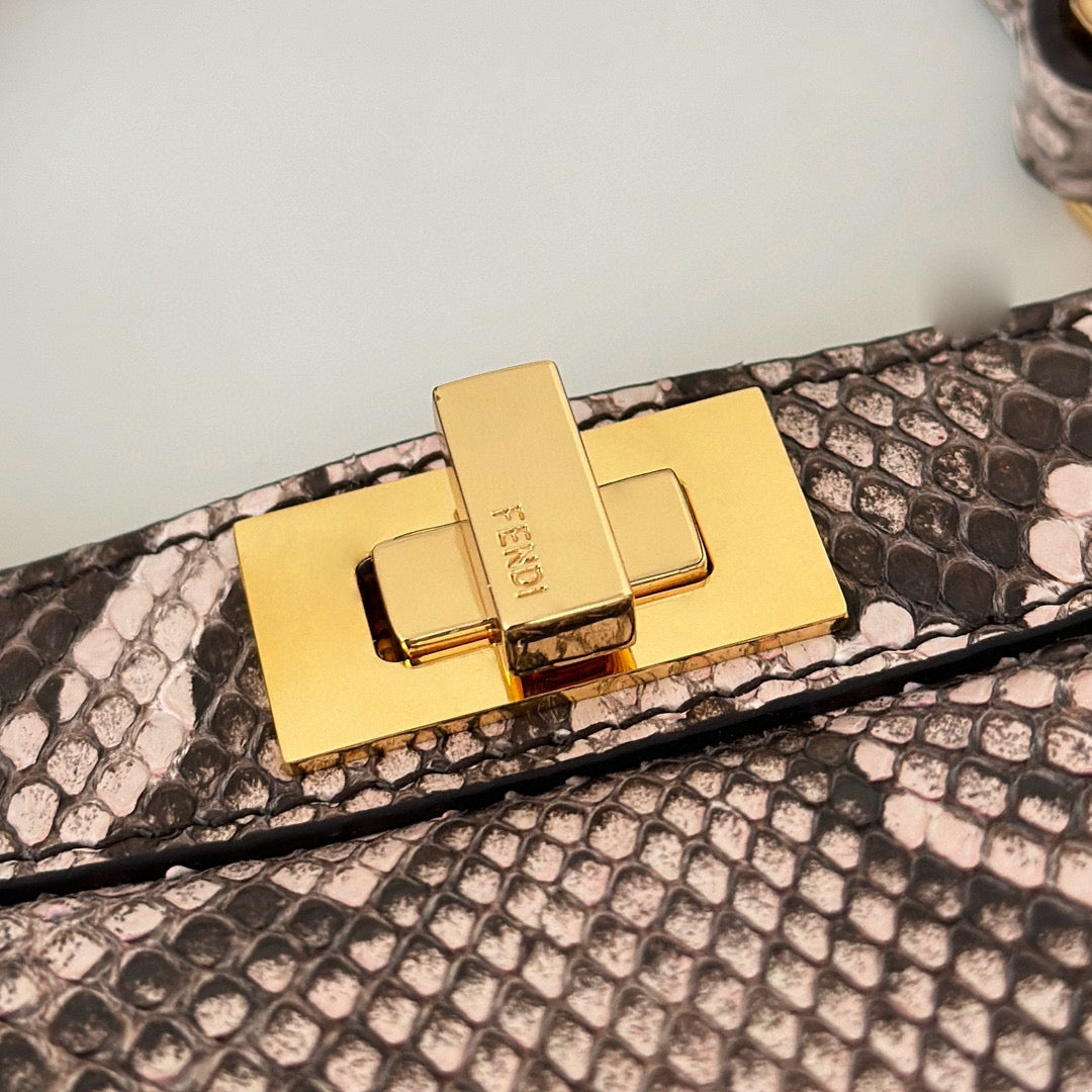 Fendi Peekaboo Bag (Python leather)