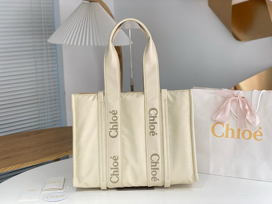 Chloe Woody Tote Bag