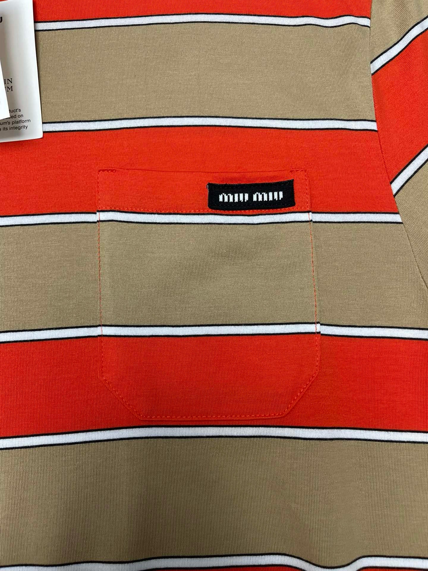 Miu Miu Long Sleeve T-shirt