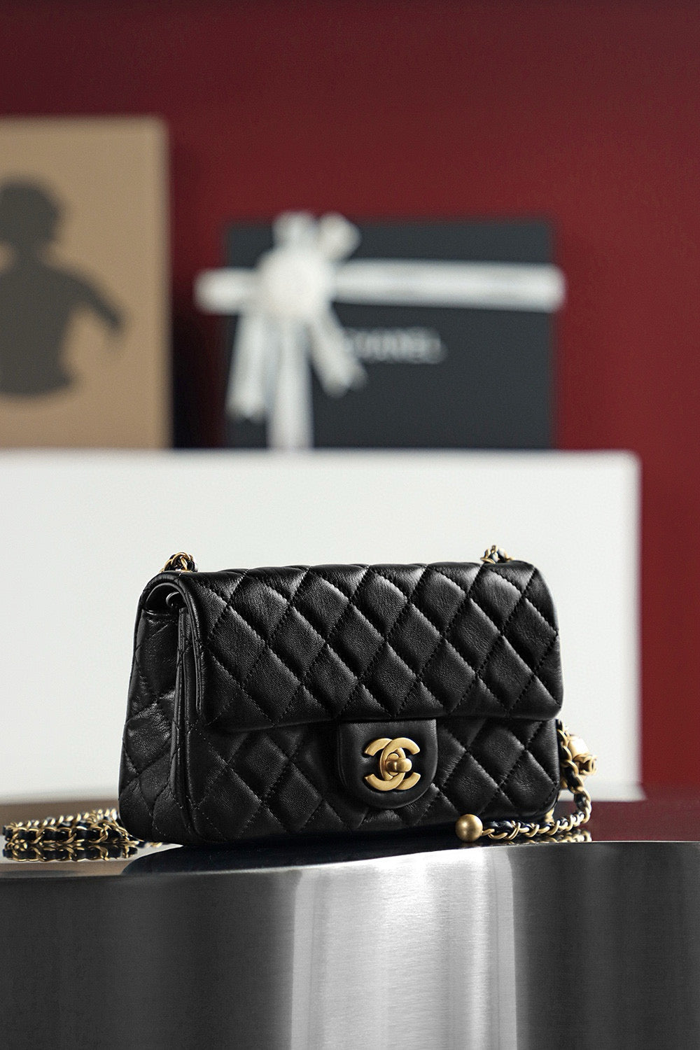 Chanel CF Mini Bag (13x20x7cm)