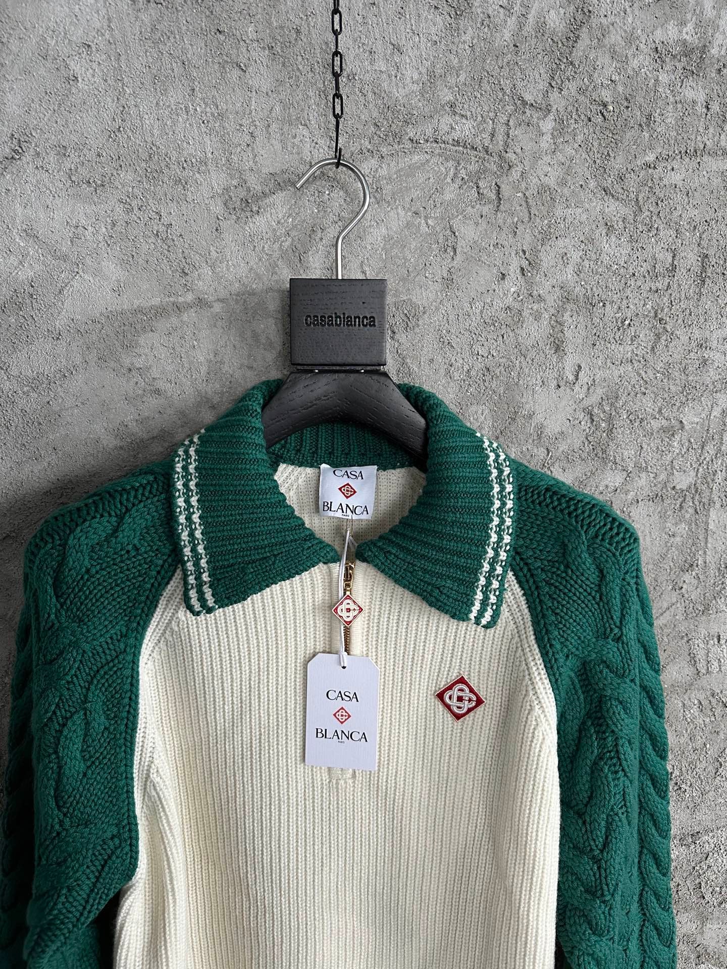 Casablanca Long Sleeve Polo