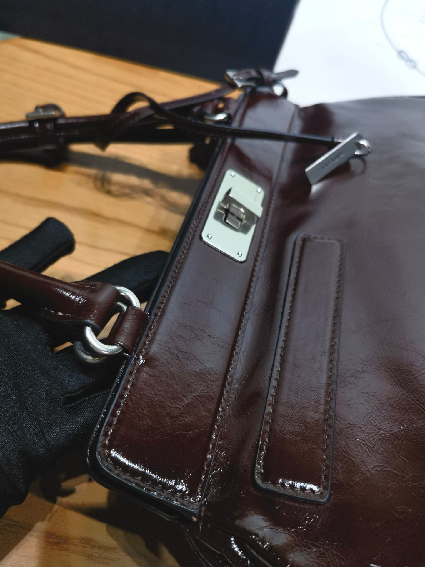 Prada Handbag 38x21x8cm