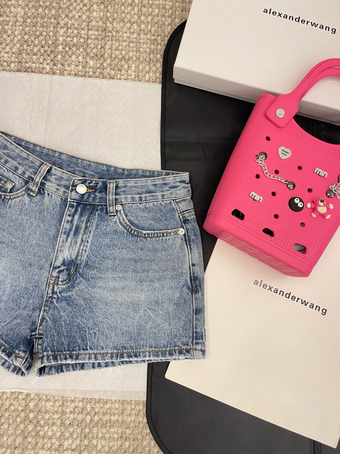 Alexander Wang Denim Shorts