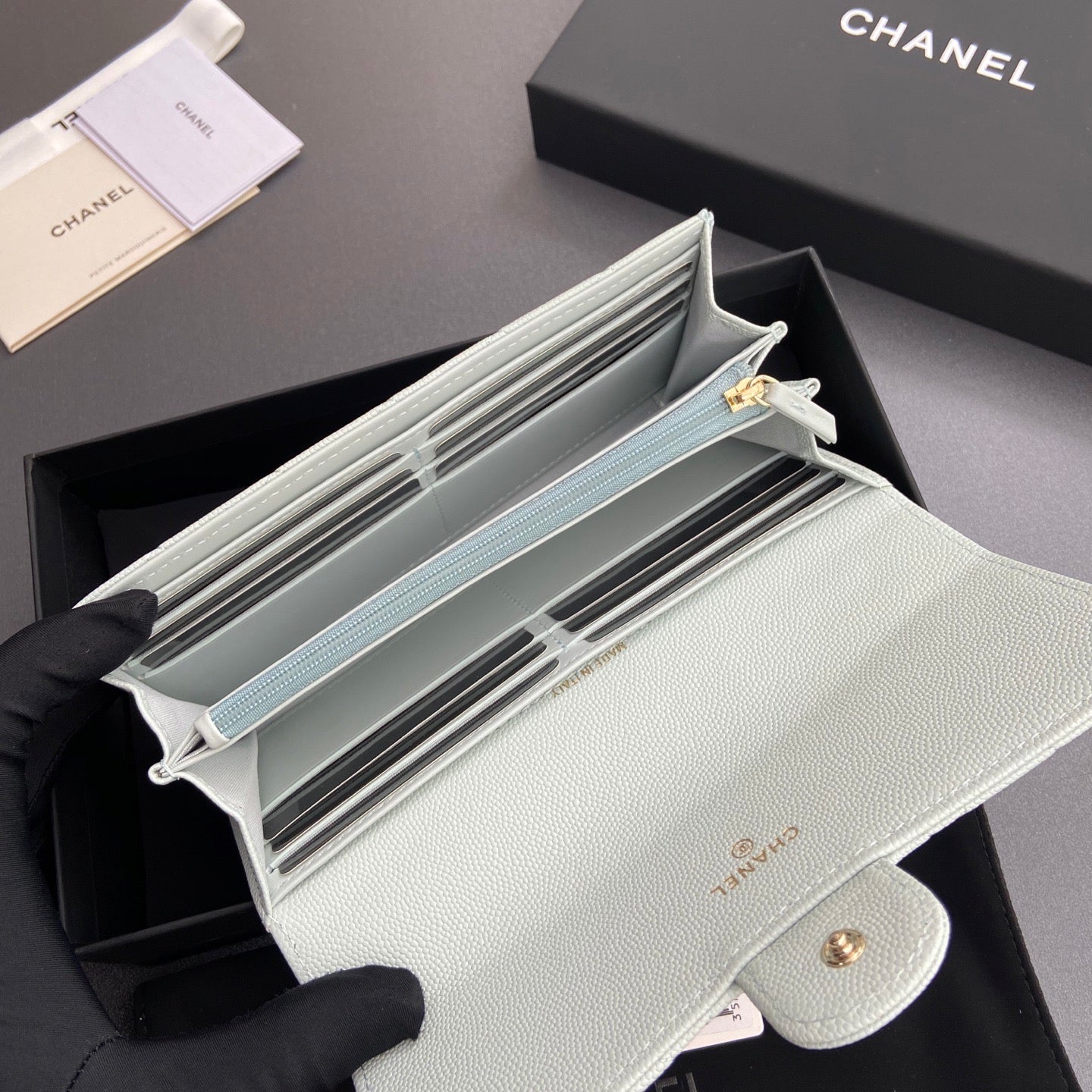 Chanel Long Flap Wallet