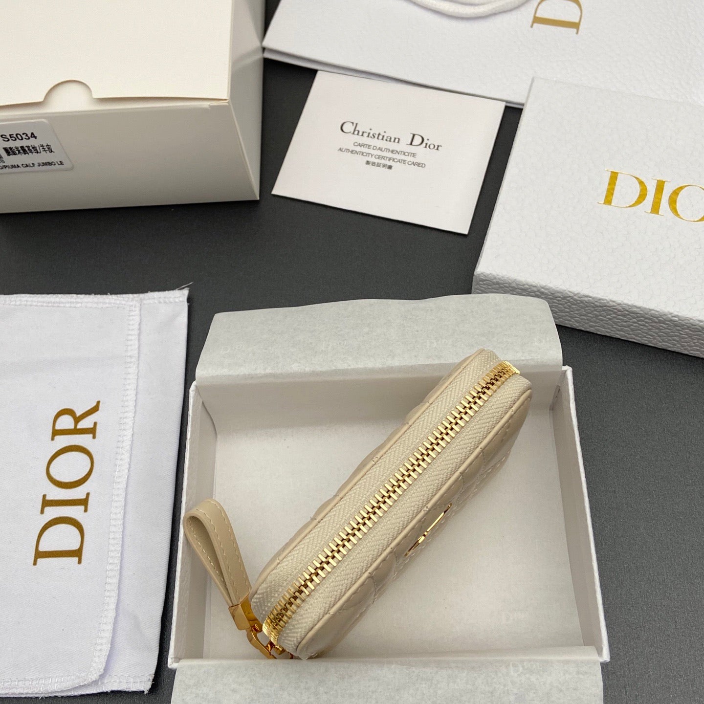 Dior Jolie Glycine Wallet