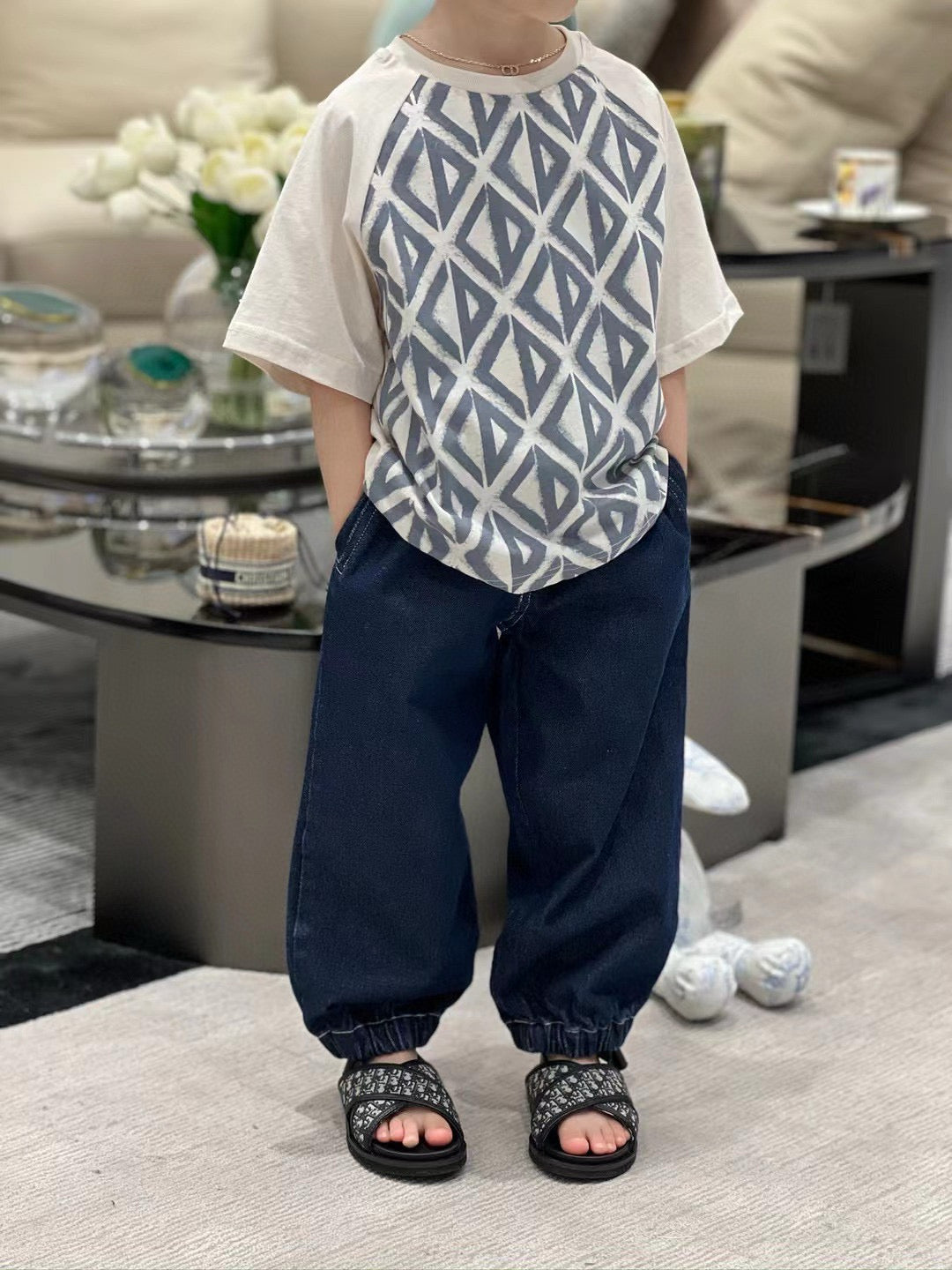 CD T-shirt/Long Pant Set