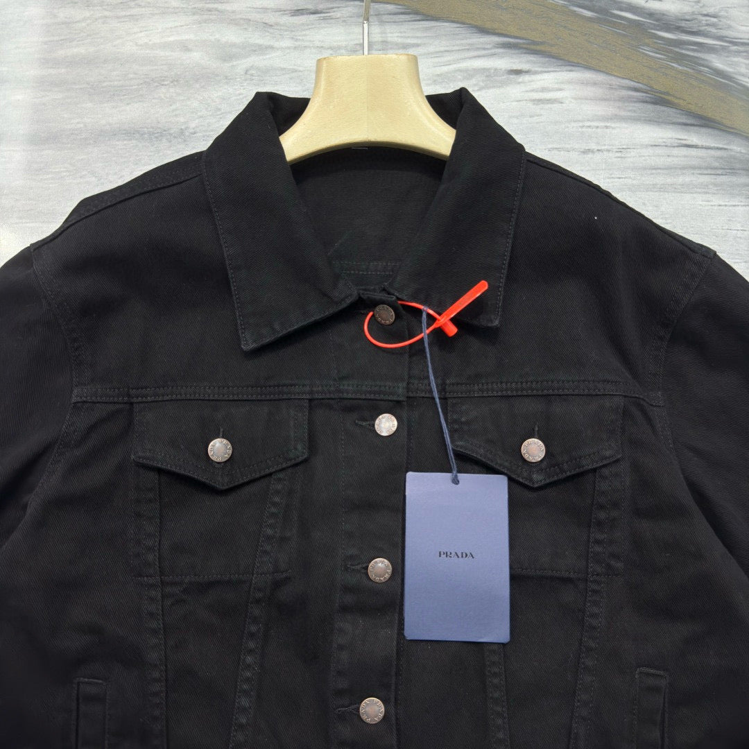 Prada Denim Blouson Jacket