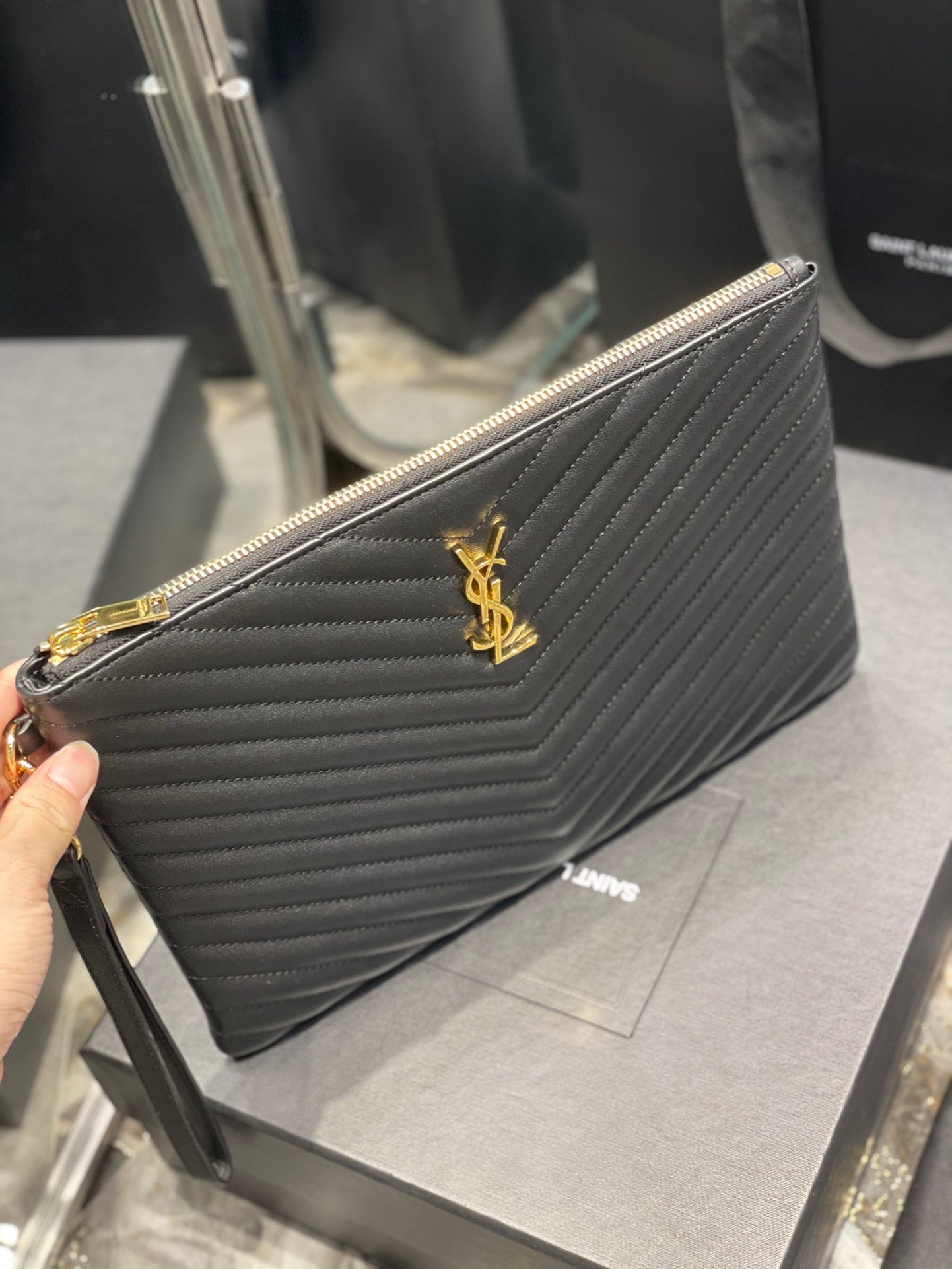 YSL Wallet 30×21.5×2cm