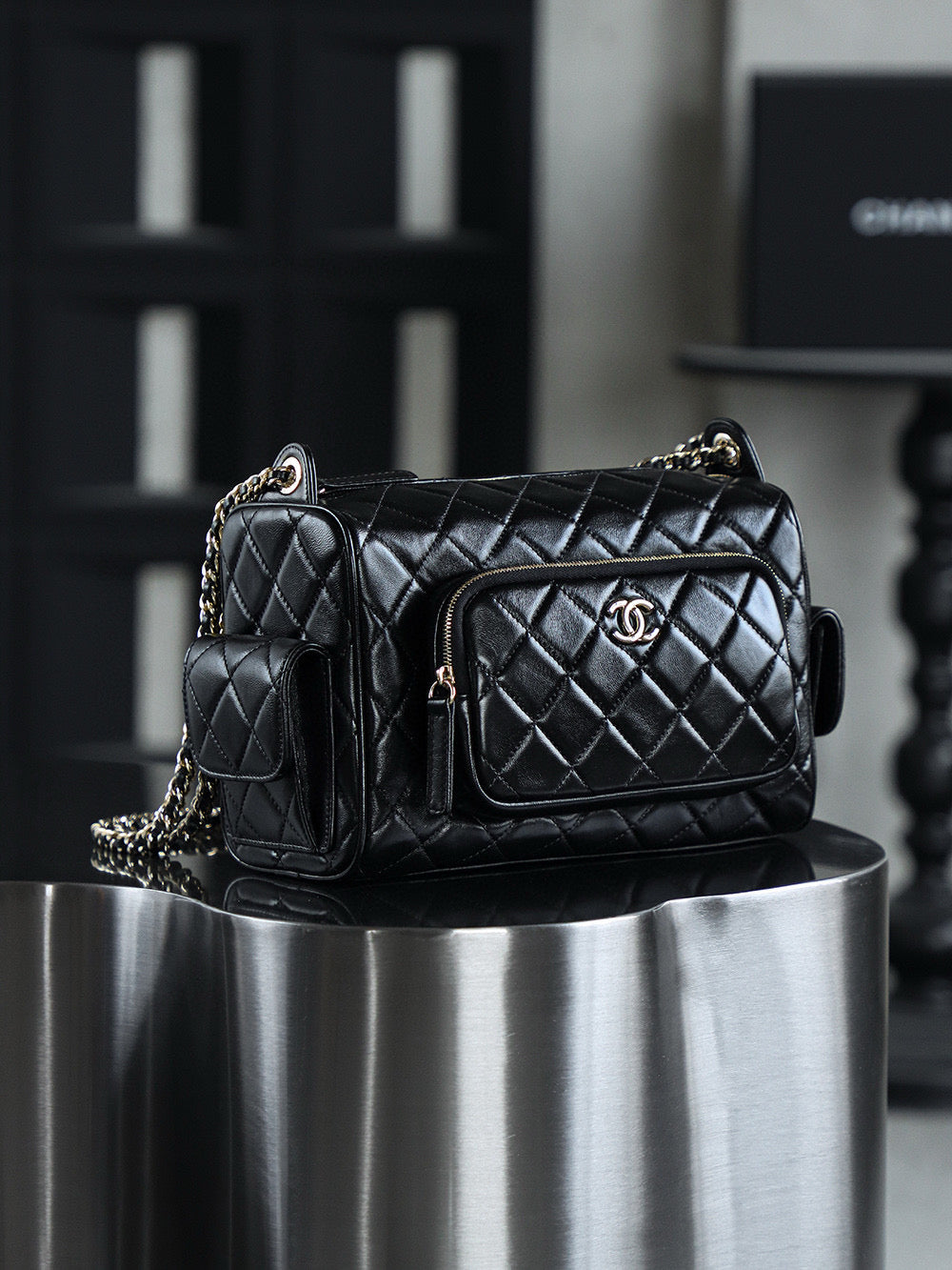 Chanel 24K Camera Bag (Large)