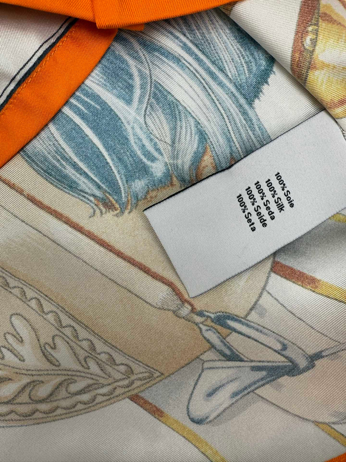 Hermes Long Sleeve Silk Shirt