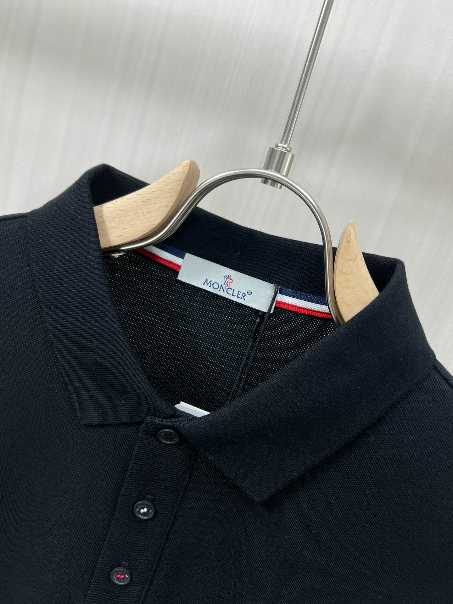 Moncler Long Sleeve Polo