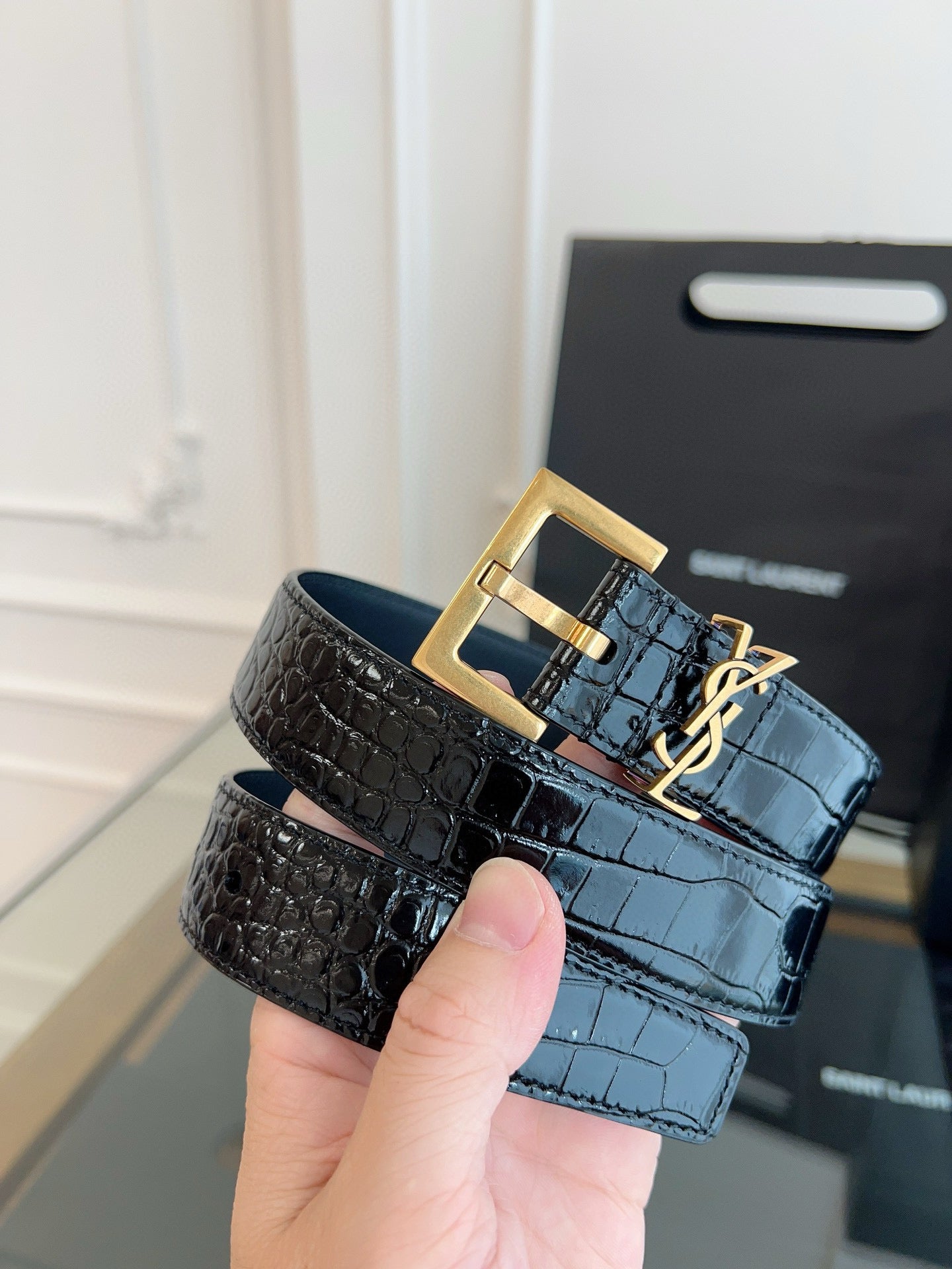 YSL Belt (Width 3cm)