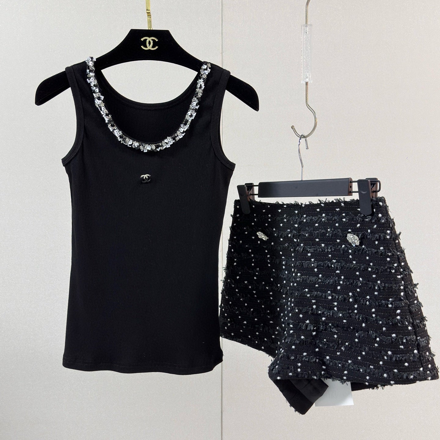 Chanel Tank & Shorts Set