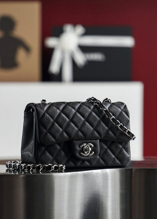 Chanel CF Mini Bag (12x20x6cm)