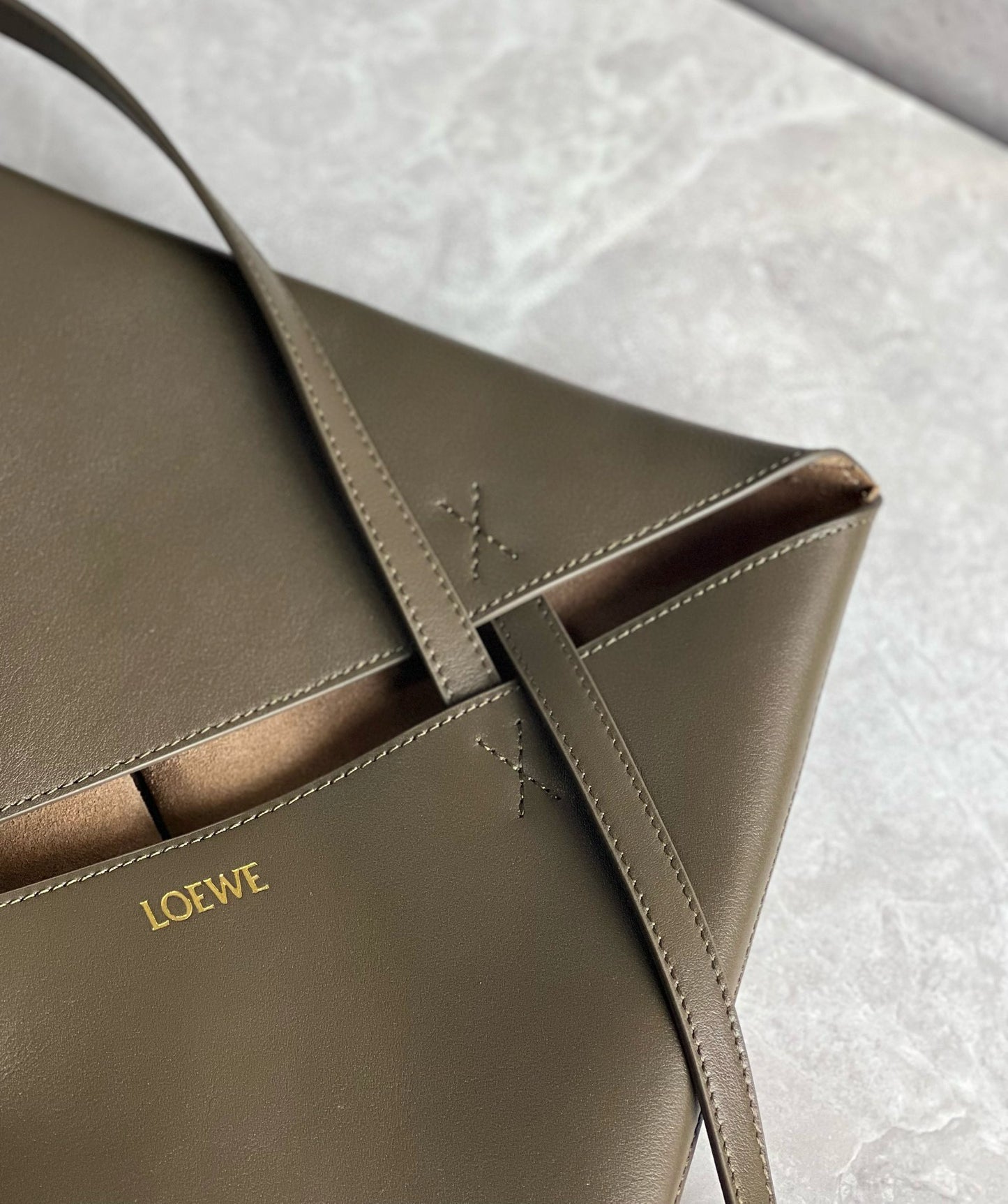Loewe Puzzle Fold Tote Bag(25.5x14.5x31.5cm)