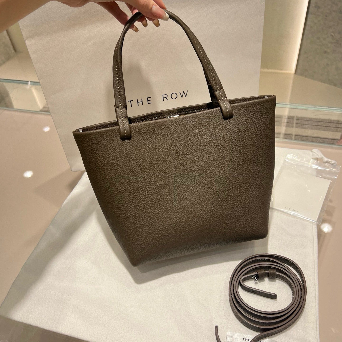 The Row Small Park Tote Handbag