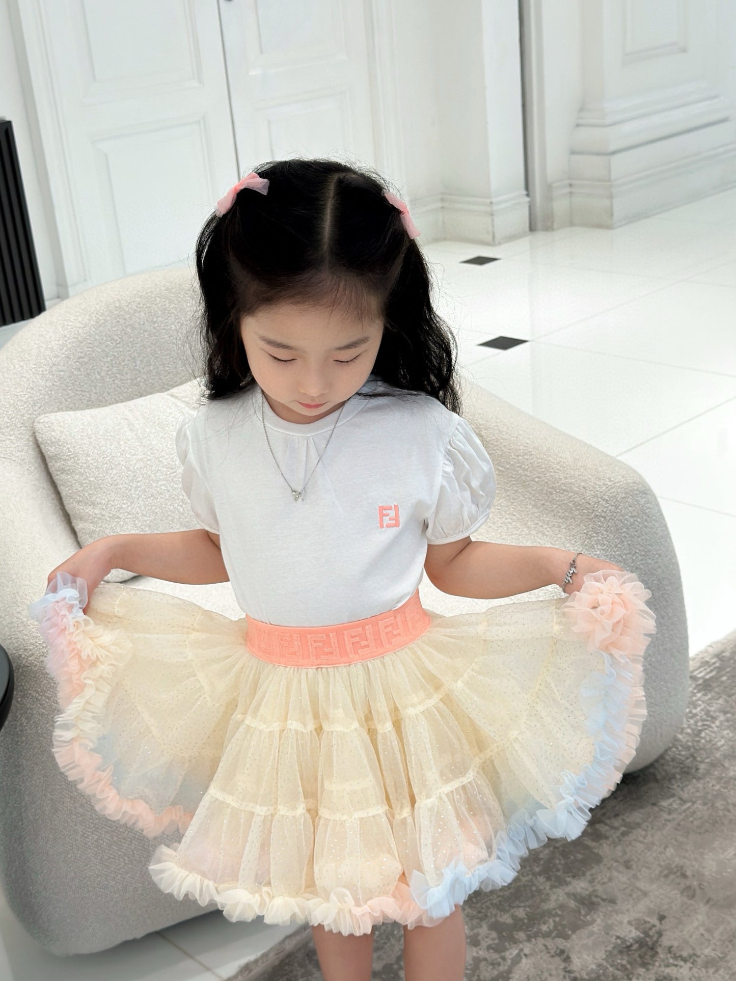 Fendi Shirt/Skirt Set