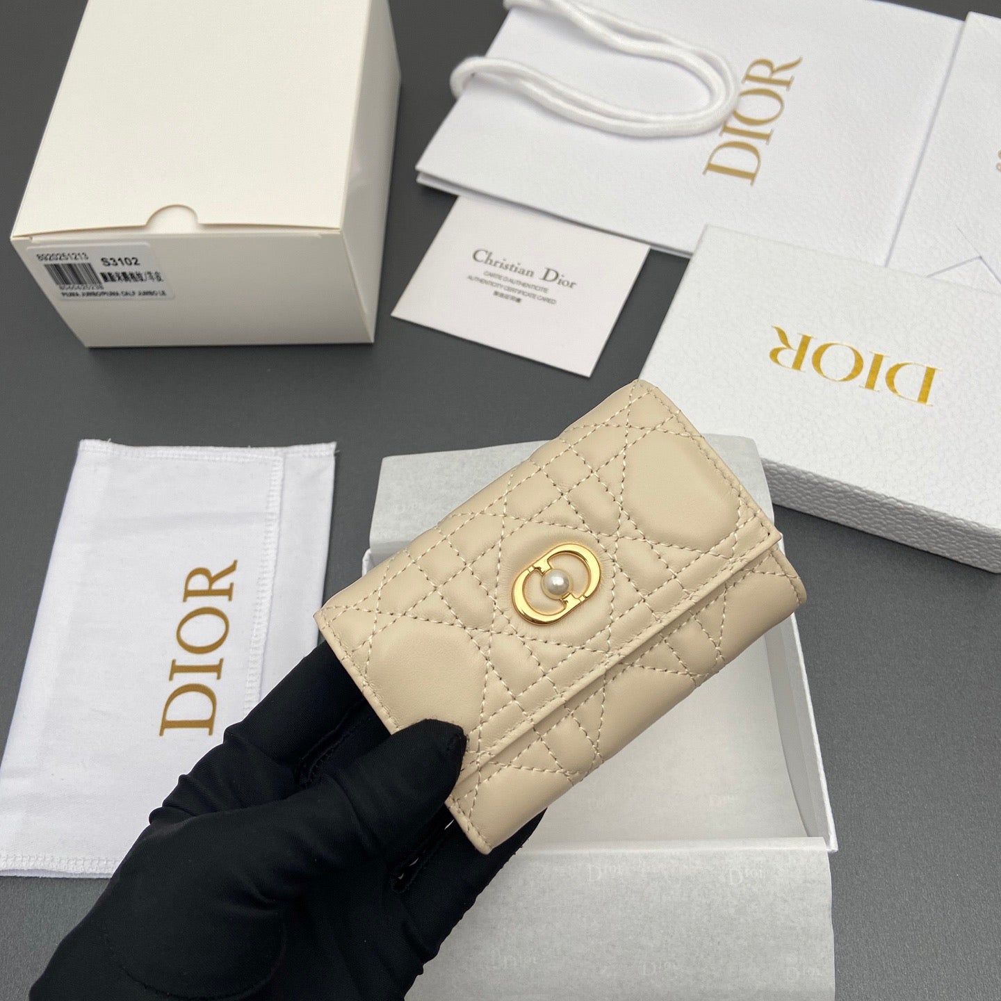 Dior Jolie Glycine Wallet