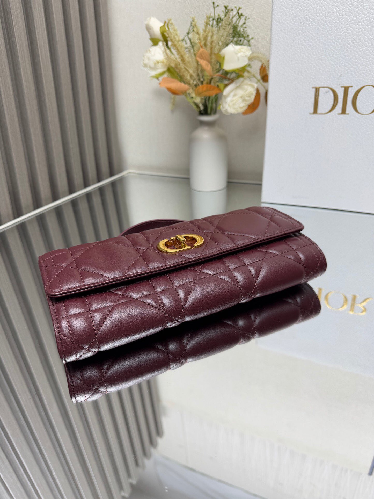 Dior Top Handle Wallet