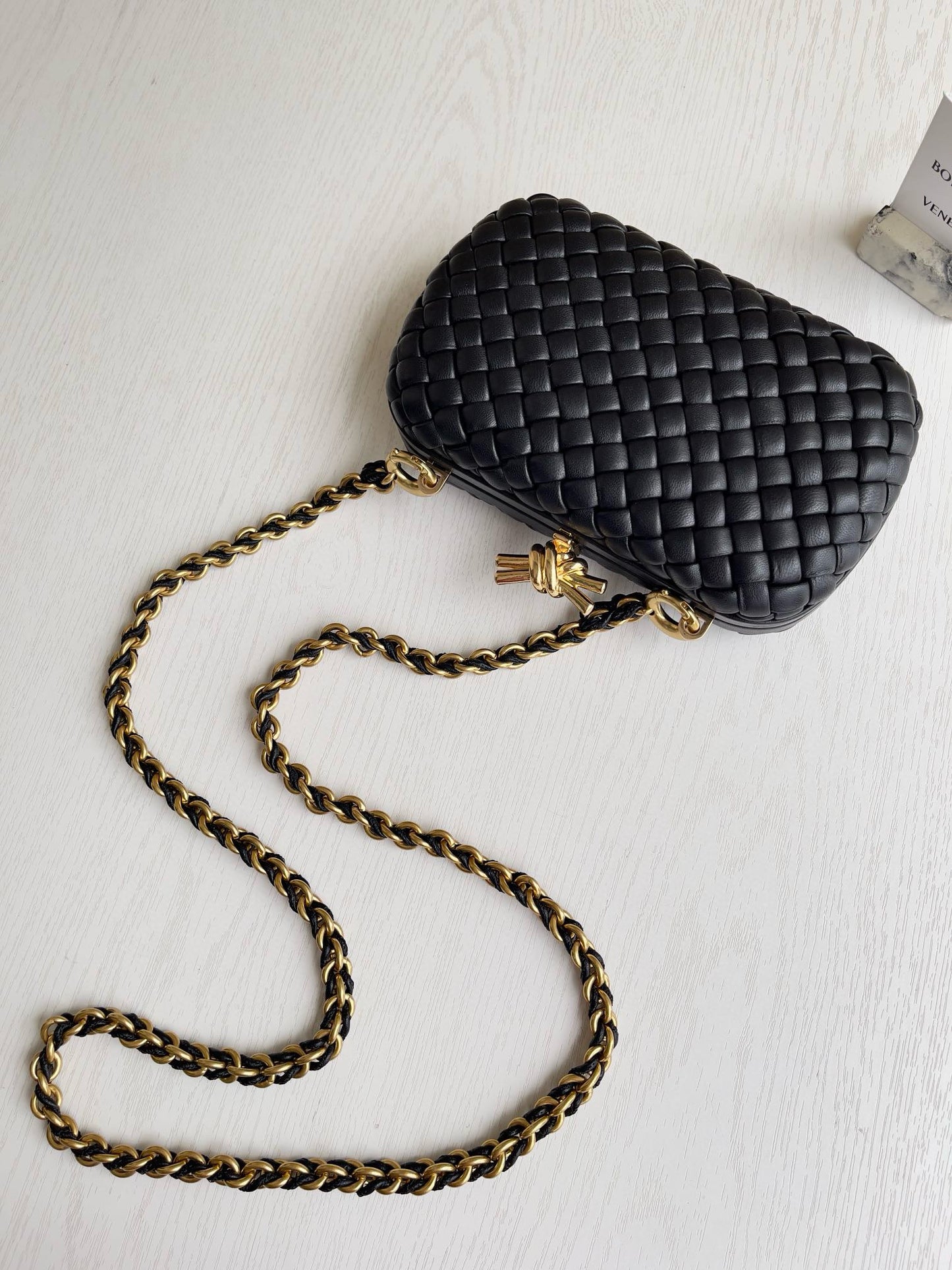 BV Knot Clutch Bag