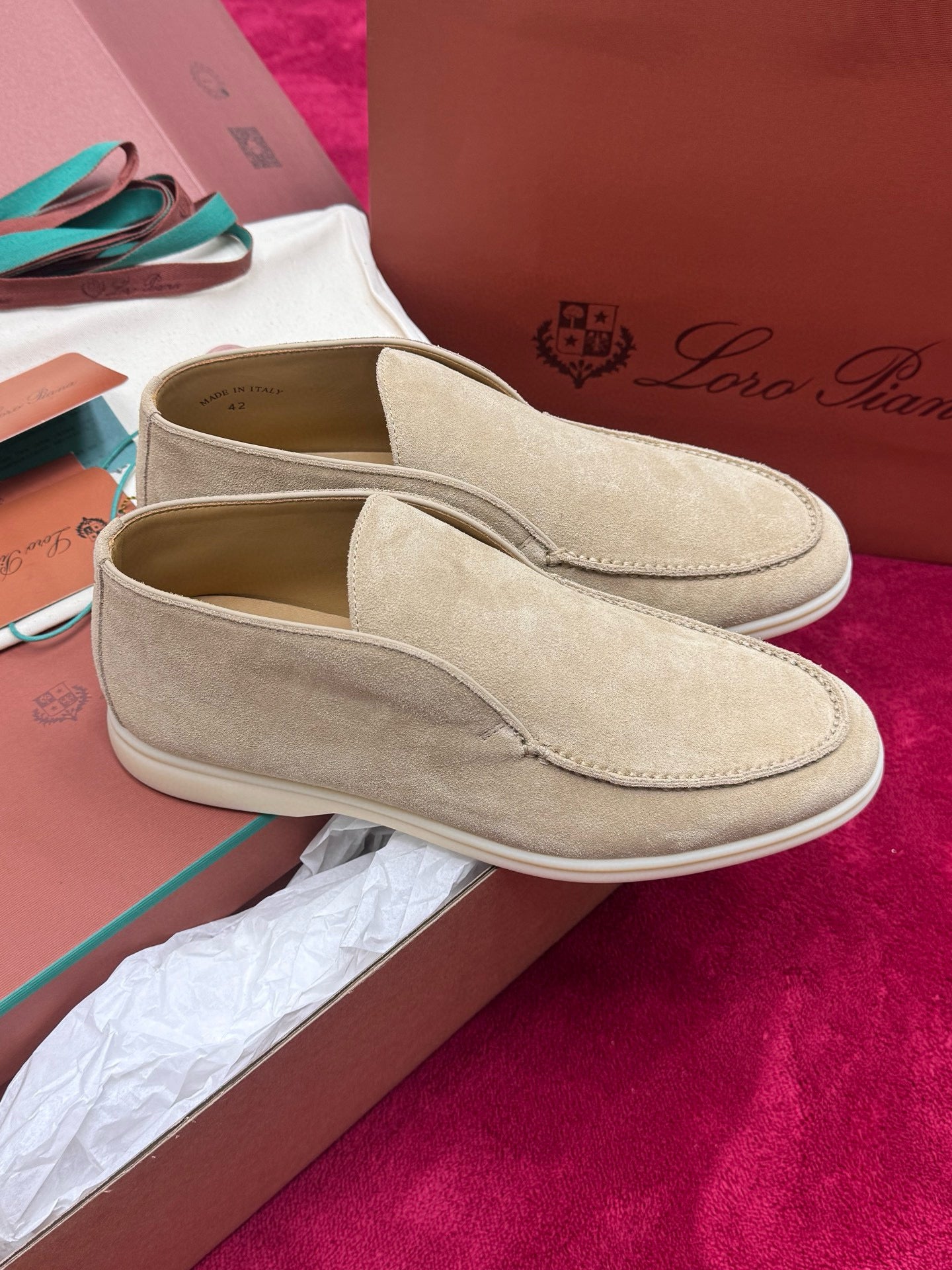 Loro Piana Open Walk Loafers