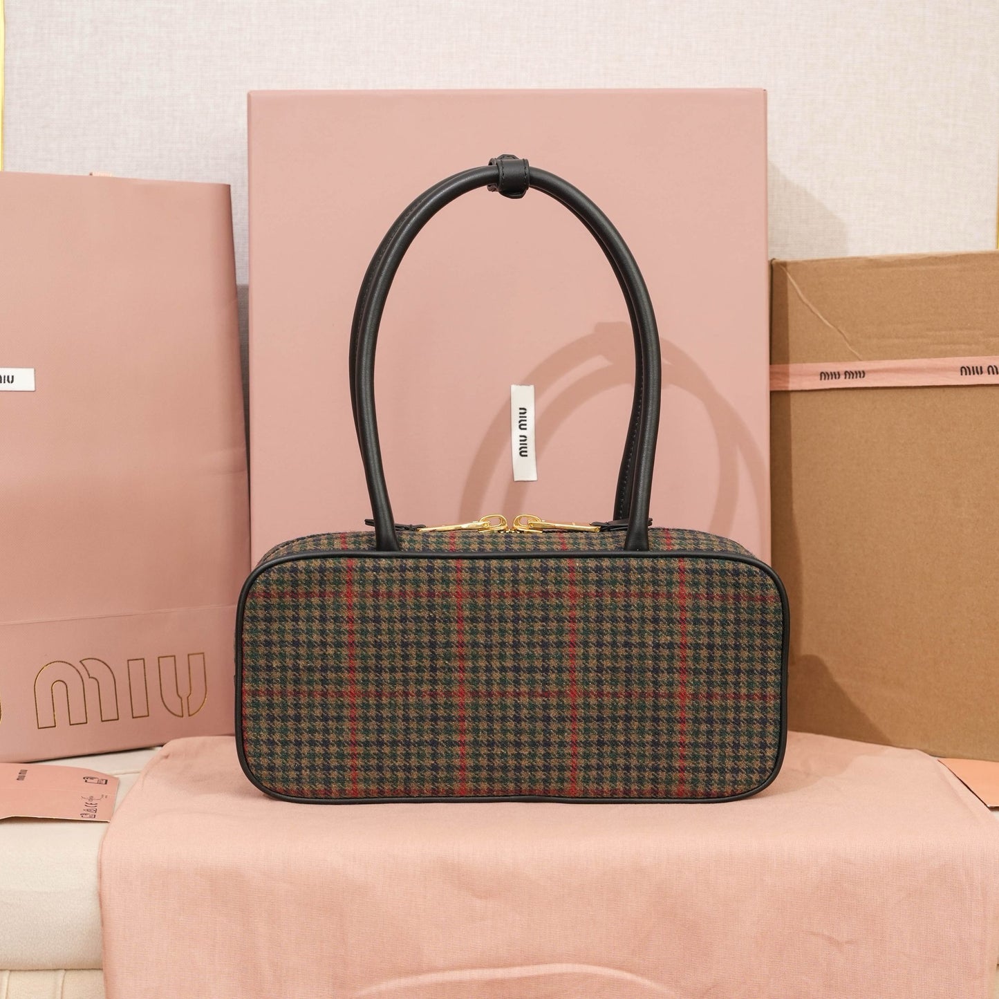 Miu Miu Bowling Bag 28x12x9cm