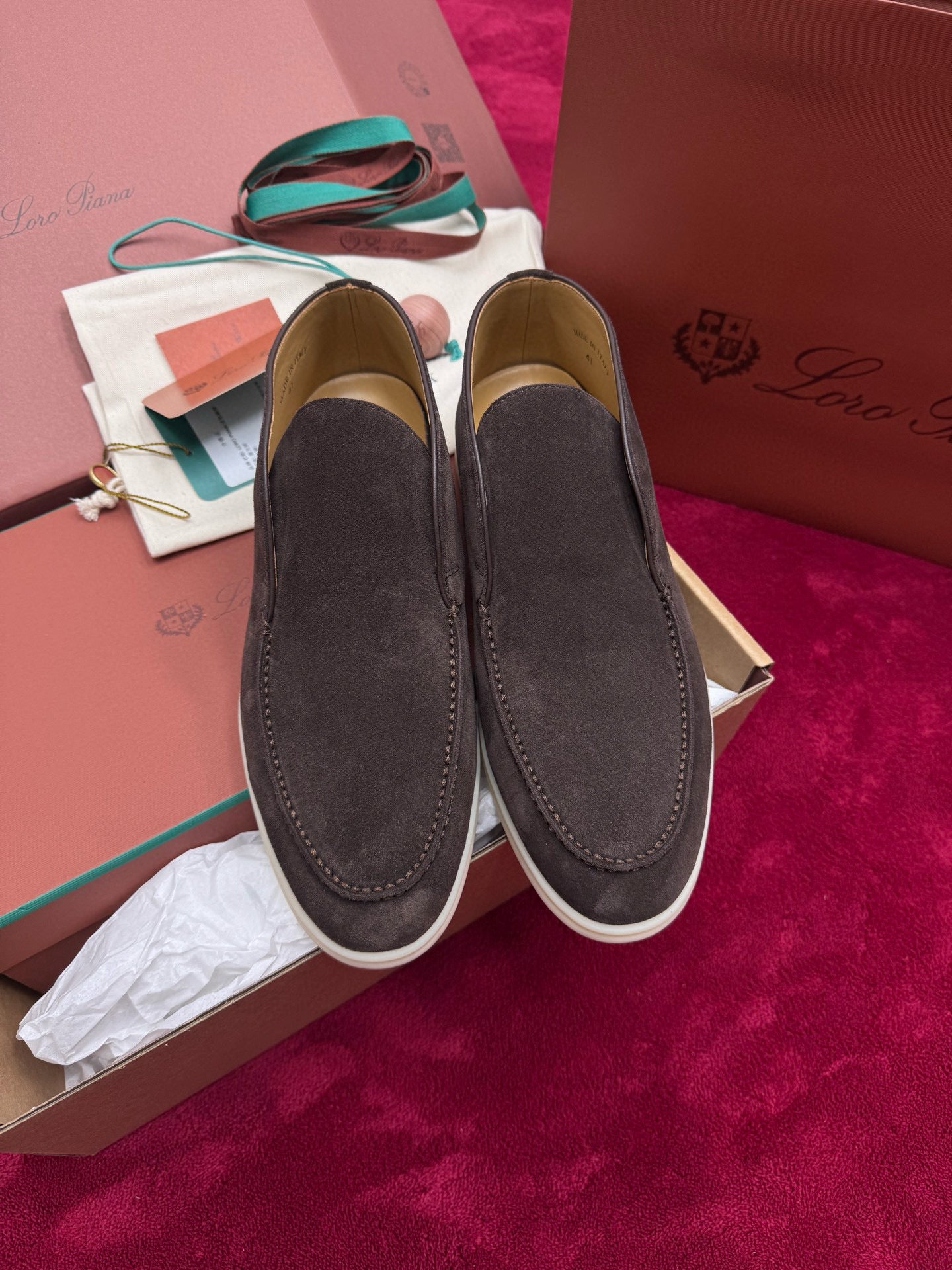 Loro Piana Open Walk Loafers