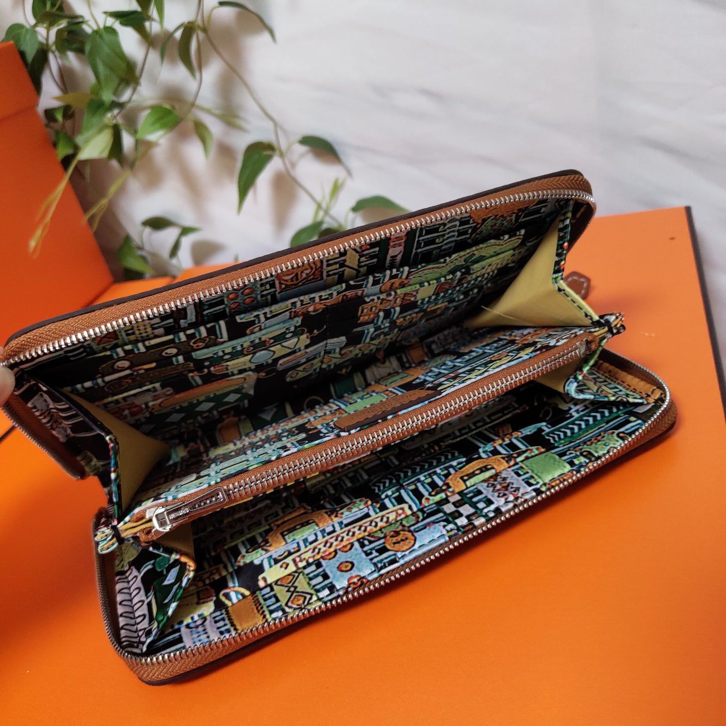 Hermes Azap Long Wallet