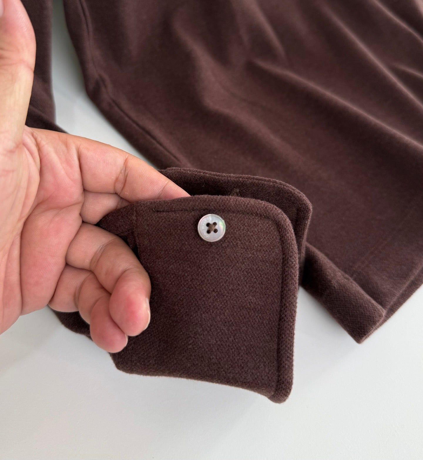 Loro Piana Long Sleeve Polo