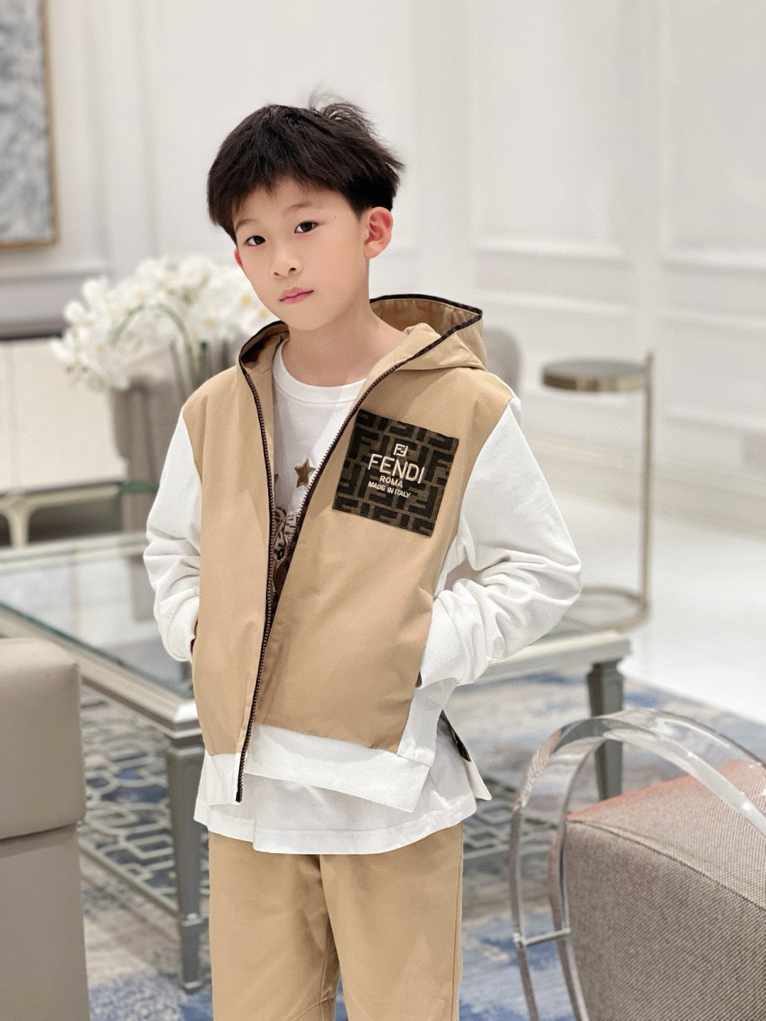 Fendi Jacket/Long Pant Set