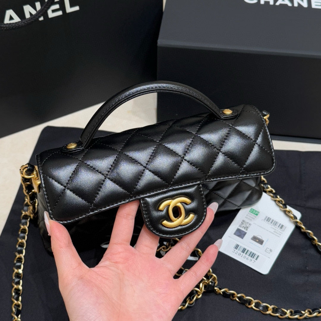 Chanel 25P Kelly (14x20x5.5cm)