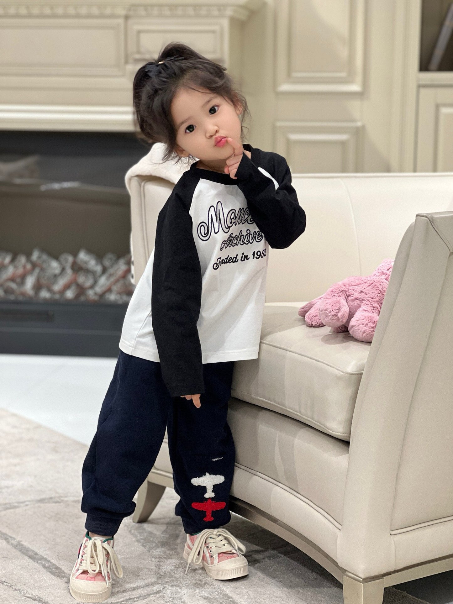 Moncler Long Sleeve/Long Pant Set