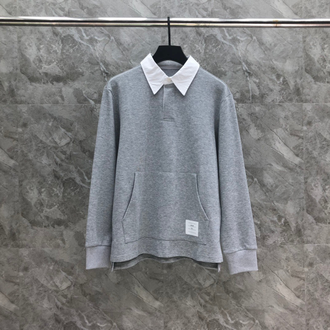 Thom Browne Long Sleeve Polo