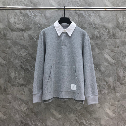 Thom Browne Long Sleeve Polo
