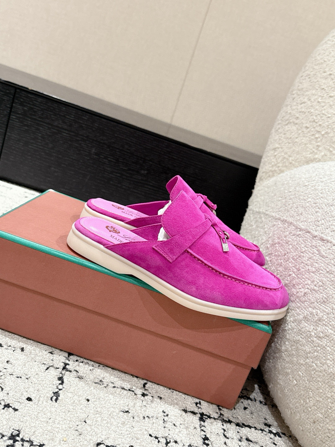 Loro Piana Sabot Loafers