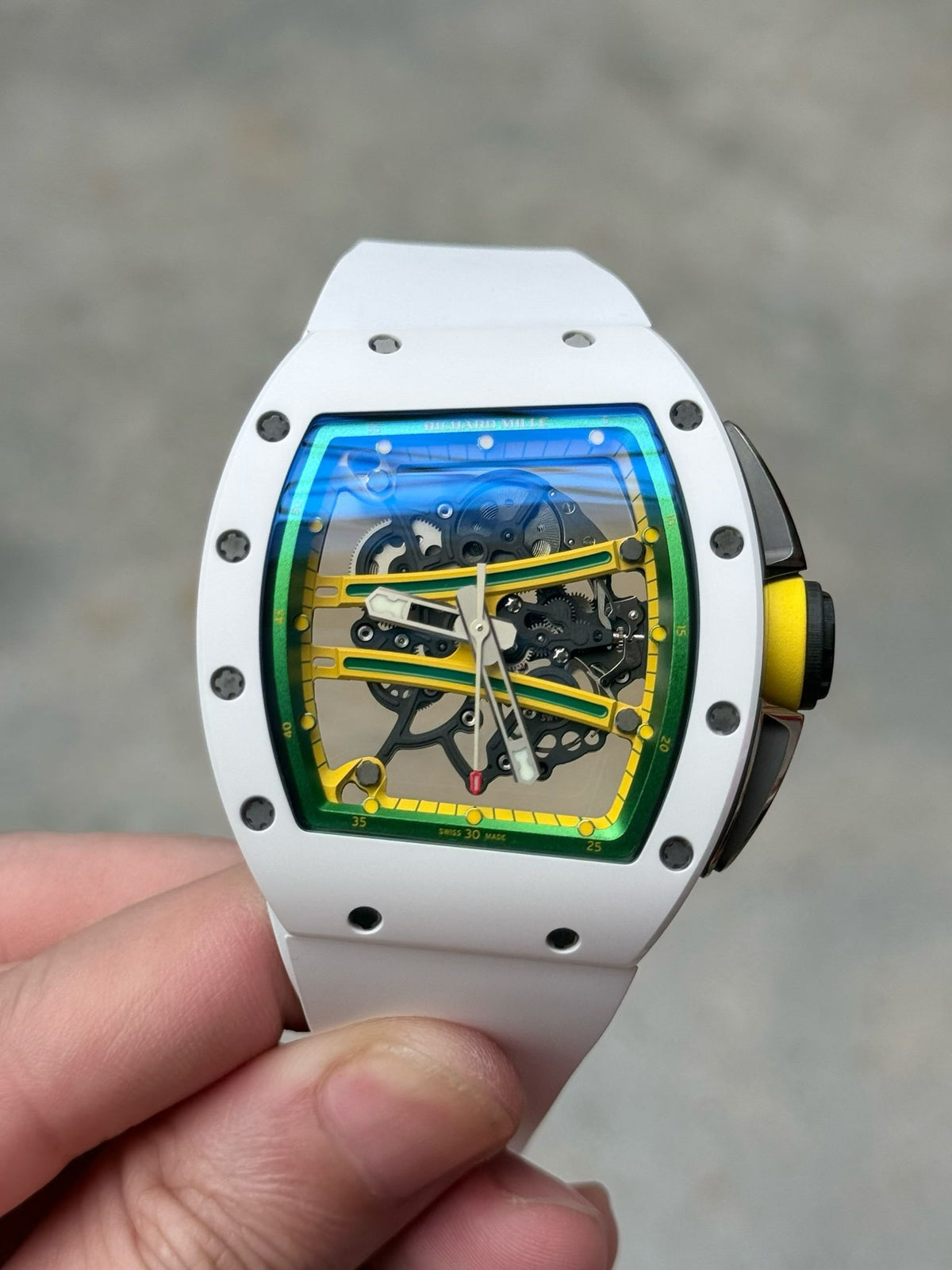 RM61-01 Yohan Blake White Ceramic Edition