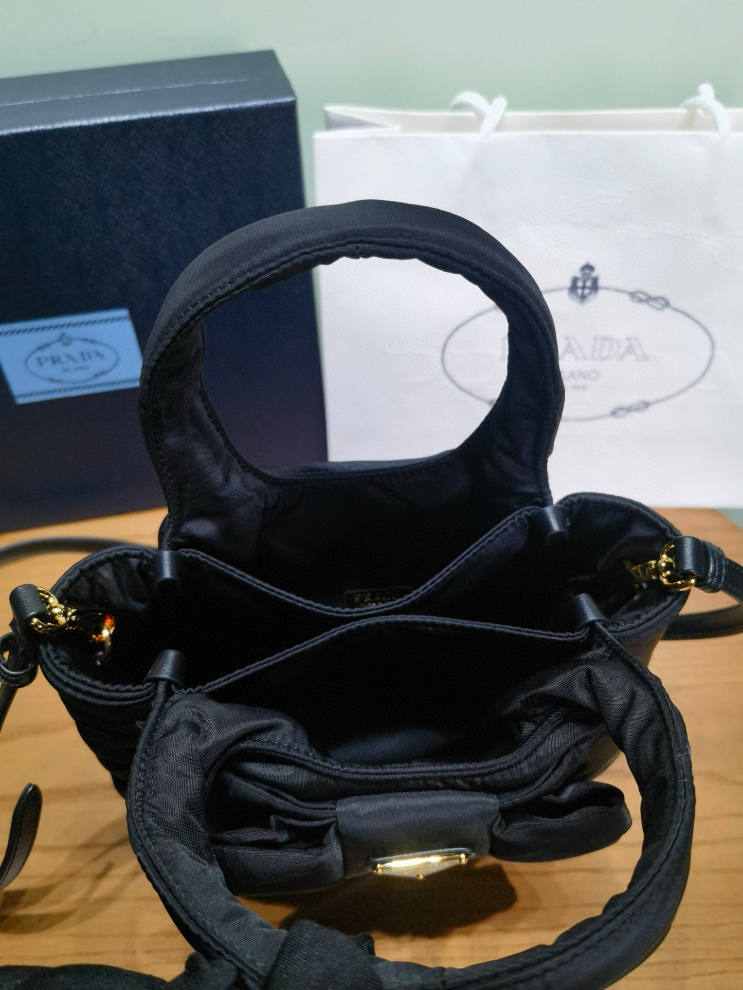 Prada Knot Mini Tote