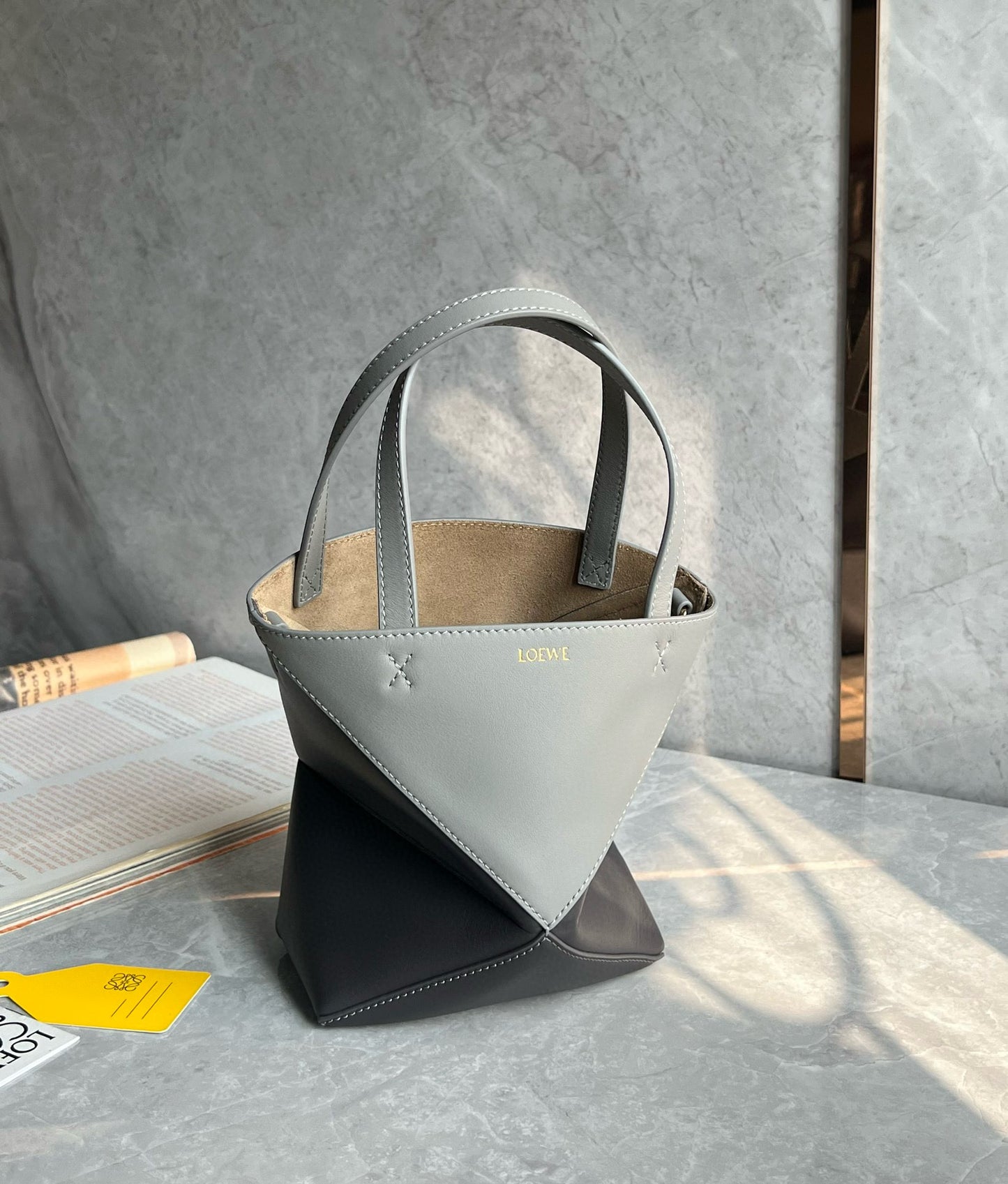 Loewe Puzzle Fold Tote Bag(20x16.5x9.5cm)