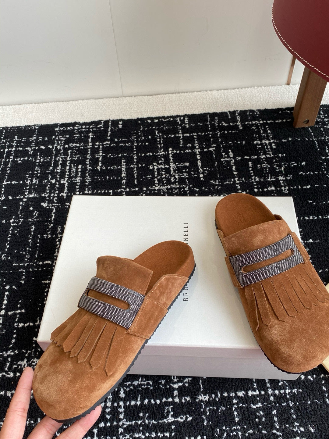 Brunello Cucinelli Sabot Loafers