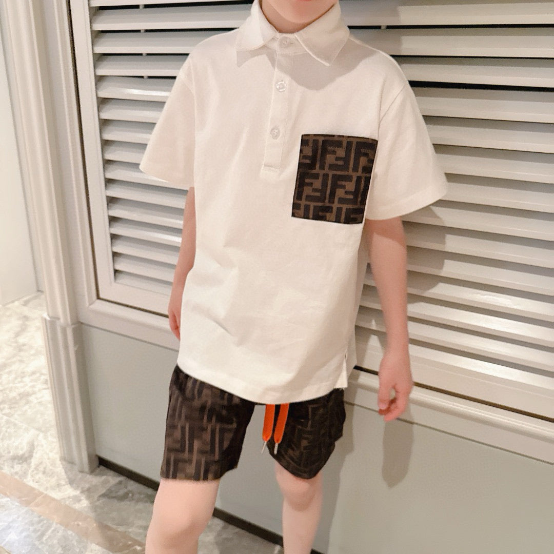 Fendi Polo/Short Pant Set