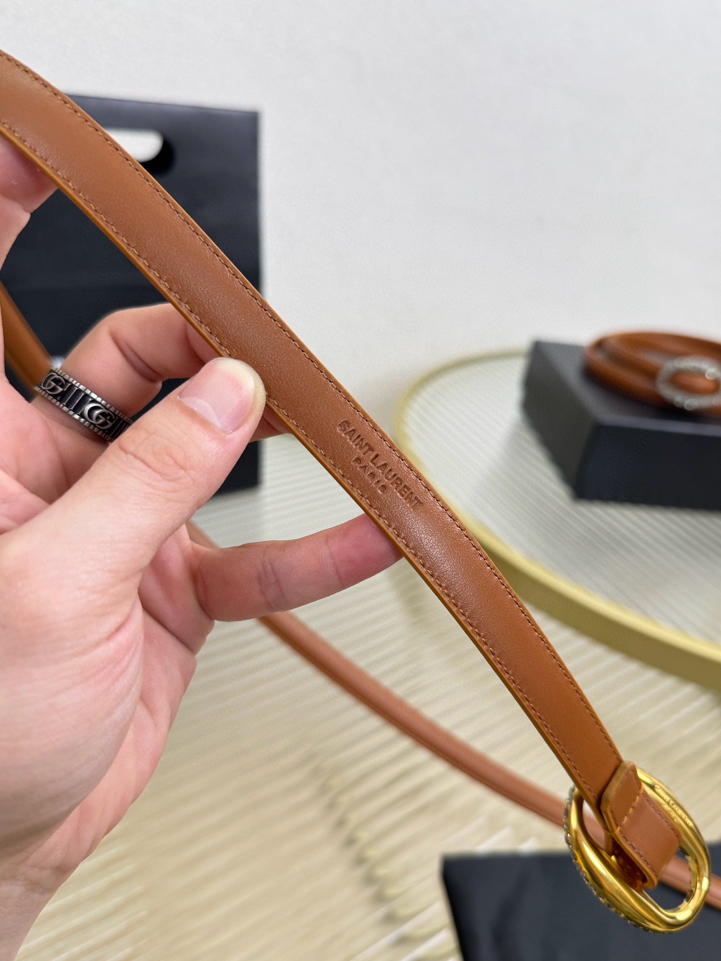 Saint Laurent Belt