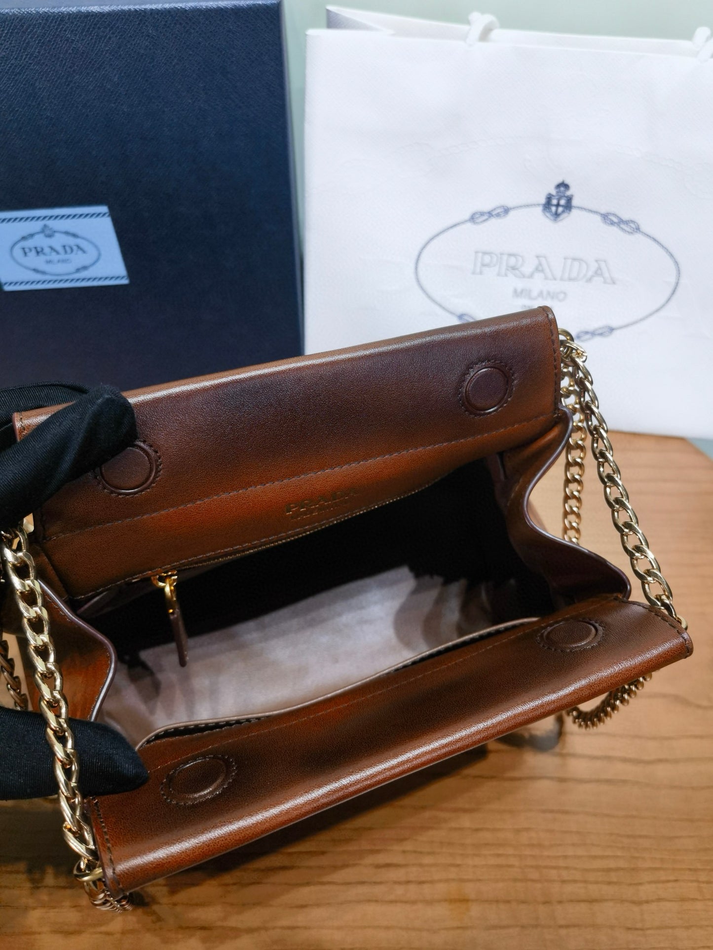 Prada Enchaine Crossbody Bag