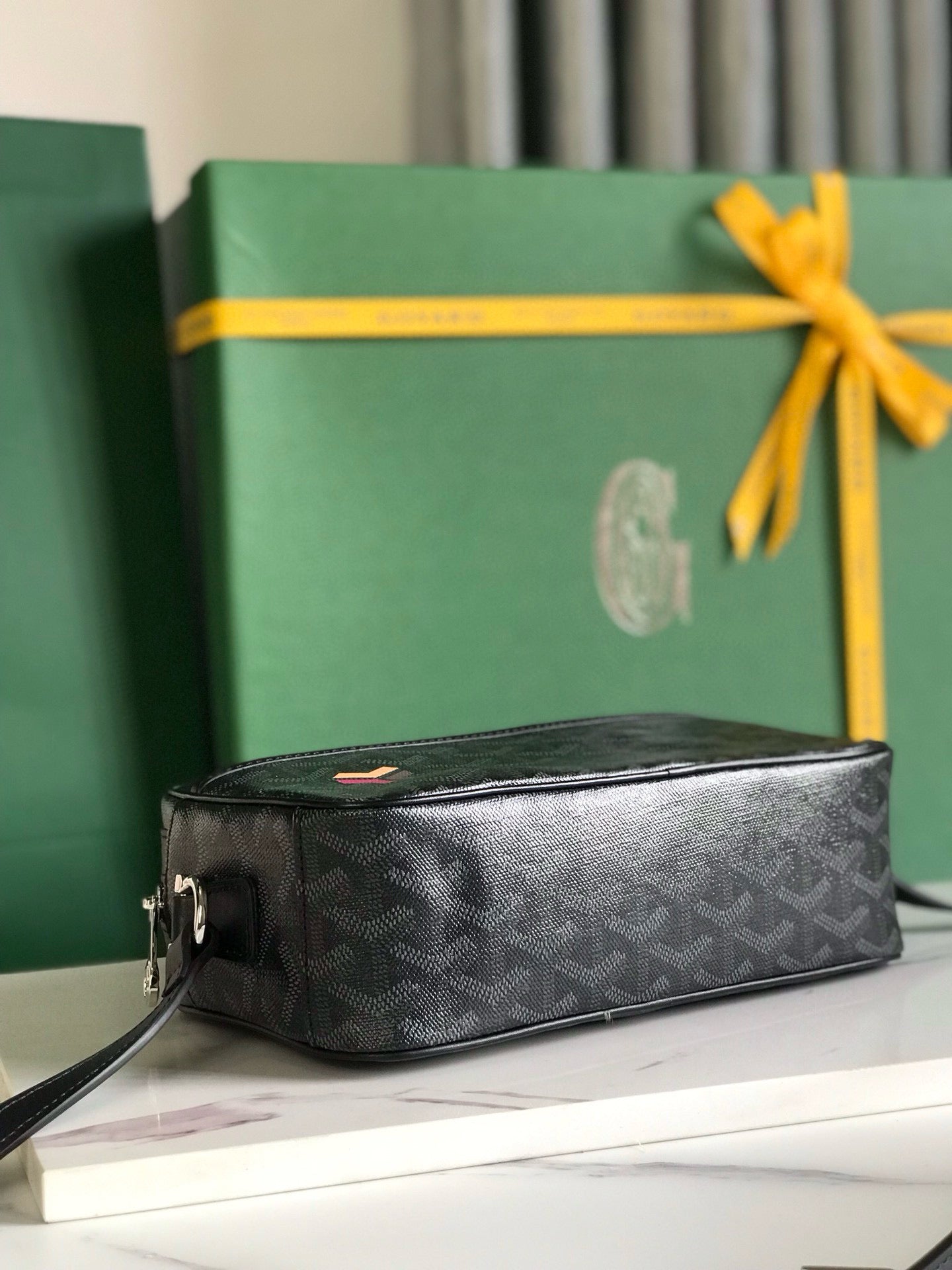 GOYARD CAP-VERT PM BAG