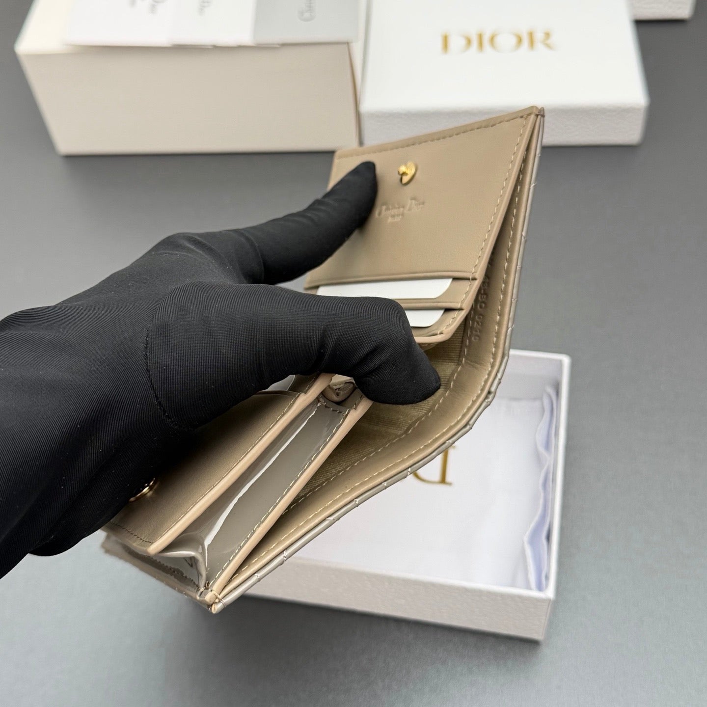 Dior Lady Gardenia Wallet