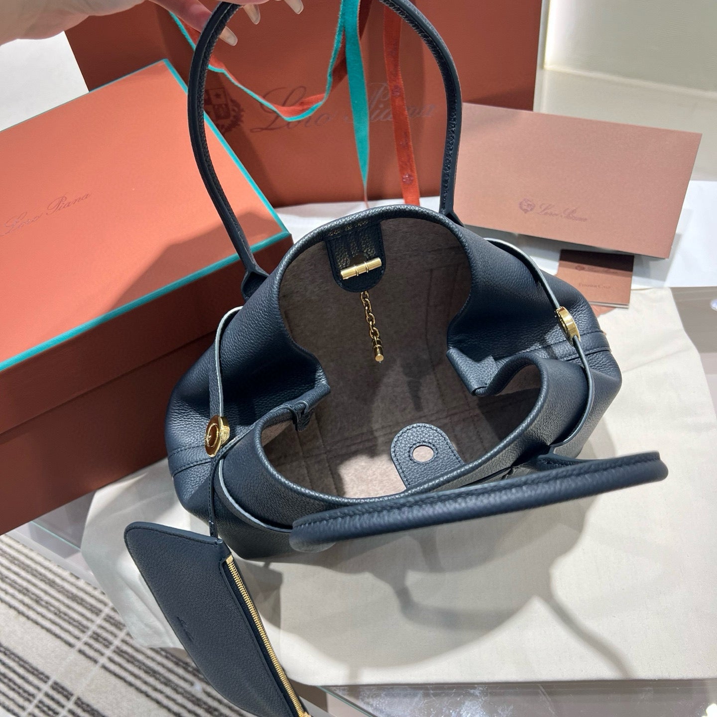 Loro Piana Ghiera Handbag Mini